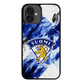 iPhone 16 Plus jääkiekko suojakuoret - Leijonat - Ei
